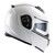 Casco Ghira Gh-Orion Blanco Abatible Svs