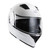 Casco Ghira Gh-Orion Blanco Abatible Svs