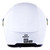 Casco Roda Astro Blanco Mica Roja Cerrado Svs