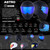 Casco Roda Astro Negro Mate Mica Azul Cerrado Svs