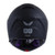 CASCO BKR RAVEN NEGRO MATE MICA AZUL ABATIBLE SVS