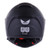 CASCO BKR SPARROW NEGRO MATE MICA PLATEADA CERRADO SVS