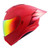 CASCO RODA BEAST ROJO MATE CERRADO MICA ROJA SVS