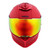 CASCO RODA BEAST ROJO MATE CERRADO MICA ROJA SVS