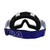 GOGGLE BLANCO PUNTOS NEGROS CON VISOR CLARO MOD ACTIVE RODA