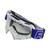 GOGGLE BLANCO PUNTOS NEGROS CON VISOR CLARO MOD ACTIVE RODA