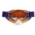 GOGGLE NARANJA CON VISOR CLARO MODELO OFF ROAD RODA