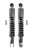 AMORTIGUADOR TRAS CROMO SET ITALIKA DS 150 (06-18)