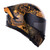 CASCO RODA FORCE EVO ORO TIANLONG ABATIBLE MICA HUMO SVS