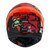 CASCO SHAFT SH582SP ROJO SAMURAI JACK MICA NARANJA CERR