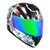 CASCO BKR FENIX NEGRO MATE TURTLE POWER MICA VERDE ABATIBLE SVS