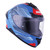 CASCO SMK TYPHOON AZUL MYSTIC GL551 CERRADO SVS