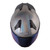 CASCO SHAFT SH560 GRIS MICA TRANSP REP AZUL CERRADO