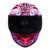 CASCO SMK STELLAR SPORT ROSA CHIMERA MICA HUMO CERRADO