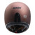 CASCO SMK RETRO NEGRO DORADO MATE SEVEN GL720 CERRADO