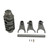 TAMBOR SELECTOR CAMBIO SET ITALIKA 280 Z (25)
