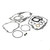 EMPAQUES MOTOR COMP SET ITALIKA 250 Z (6 CAMBIOS) (19-25)
