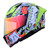 CASCO BKR RAVEN VERDE MATE ROCK ON MICA ROJA ABA SVS RJ