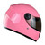CASCO GHIRA GH-JUNIOR ROSA CERRADO MICA HUMO