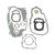 EMPAQUE MOTOR COMPL SET PARA VLXEVERUS300(25-26)MARCA RODA