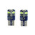 FOCO T-10 PELLIZCO 8 LED VERDE C/ESTROBO 12V 1.7W MARCA RODA