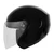 CASCO MARCA GHIRA RAPTOR NEGRO LOGO GRIS L ABIERTO