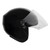 CASCO MARCA GHIRA RAPTOR NEGRO LOGO GRIS L ABIERTO