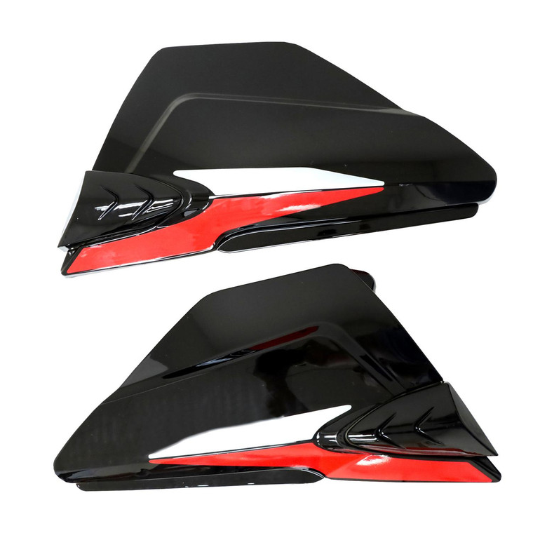 Tapa Lateral Der/Izq Roja/Negra Set It Dt150 Clasica (20-23)
