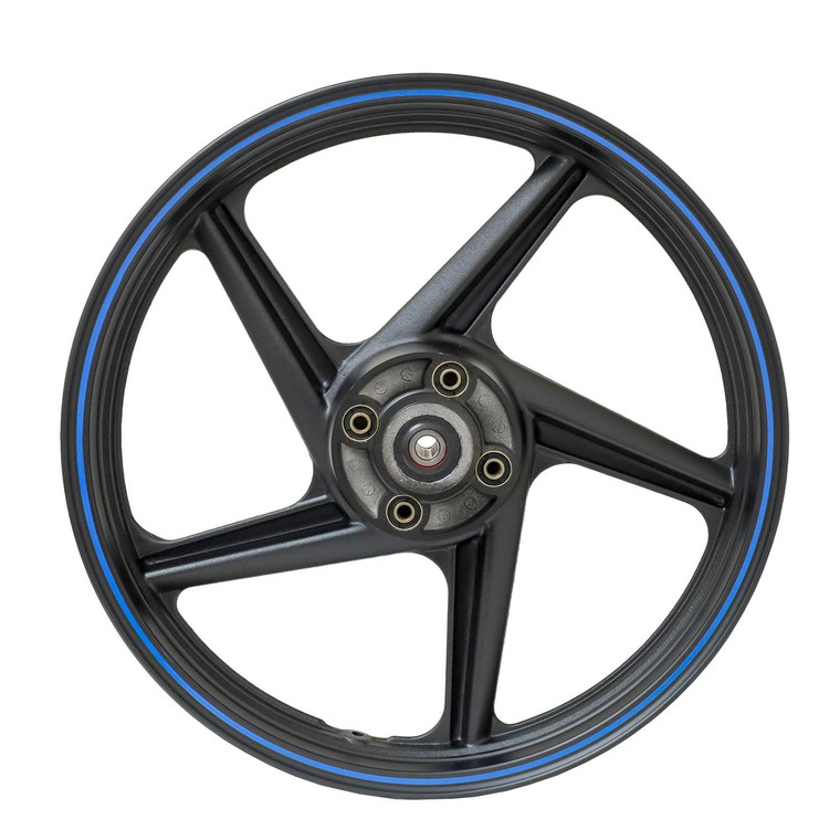 Rin Trasero Filo Azul Negro Italika Ft 180 Ts (19-22)