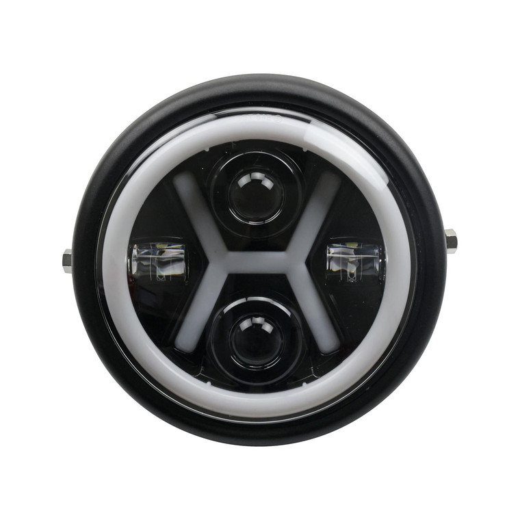 Faro Delantero Led Mod84 Alta32.4W/Baja32.4W/Ojo Angel6W 12V