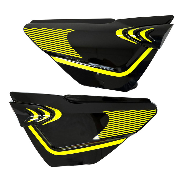 Tapa Lateral Der/Izq Negra/Amarilla Set It Ft 150 S (15-18)