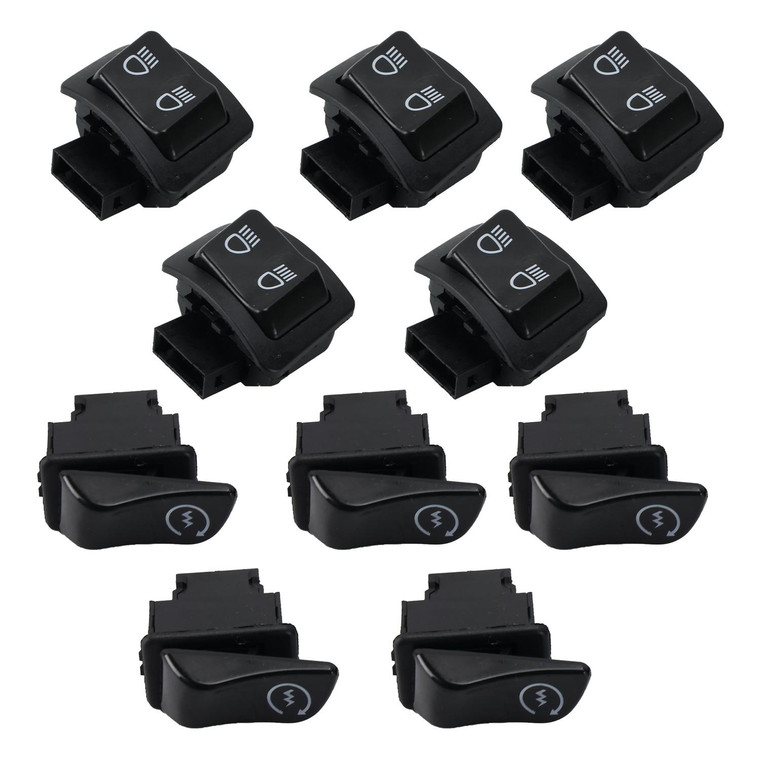 Interruptor (Boton) Luces Alta/Baja It At 110 (20-22) 12V