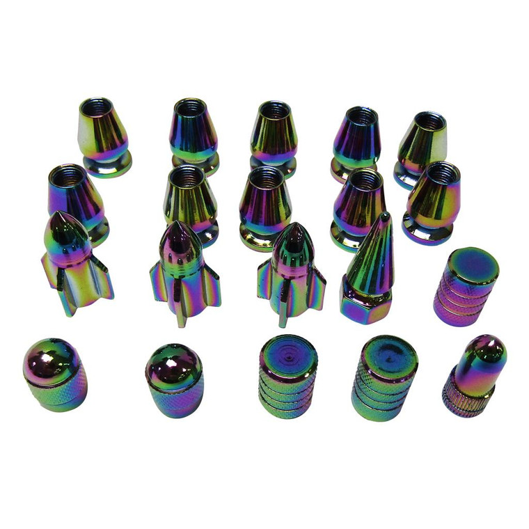 Tapon Llanta Multicolor