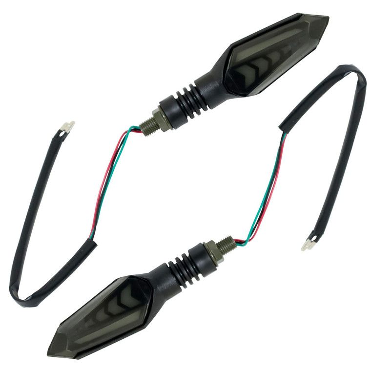 Direccional Avatar Seq Doble Lado C/Cuarto Azul Led Set 12V