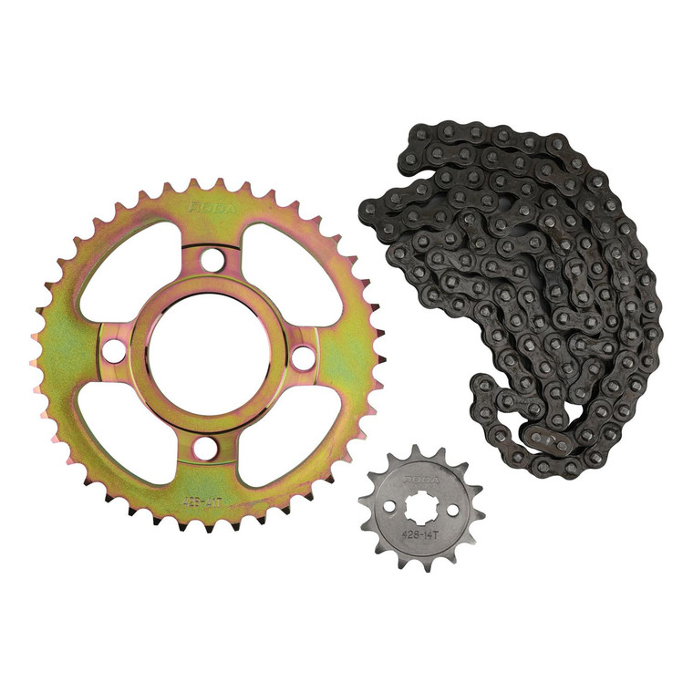 Engrane 41X14 Cadena 428Hx108L Set It 125 Fl (19-24) Roda