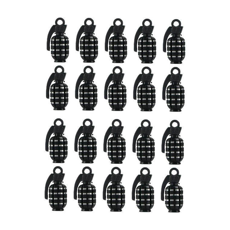 Tapon Llanta Aluminio Negro Granada