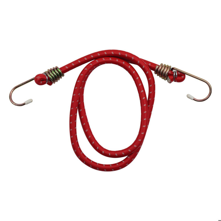 Tirante Sujetador Bulto Elastico C/Reflejante 10X1100Mm Rojo