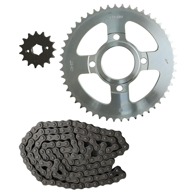 Engrane 50X15 Cadena 428Hx130L Set Vn Crossmax 250 Choho