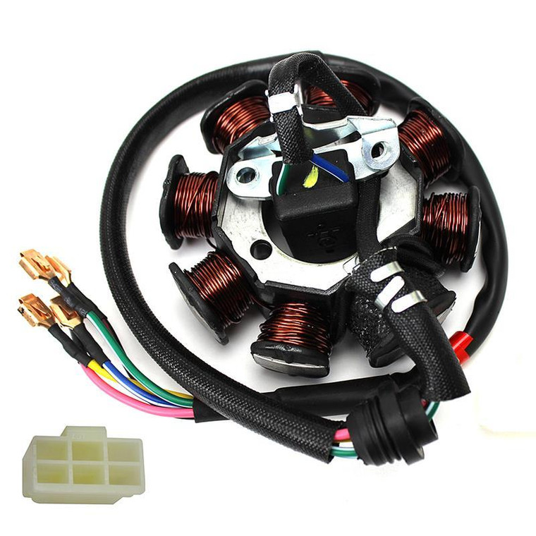 Inducido 8 Bobinas Italika Dm 200 (07-19) 3-24A