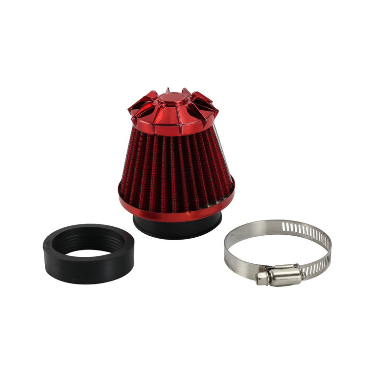 Filtro Aire Individual Rojo 28/35/38/42/48Mm