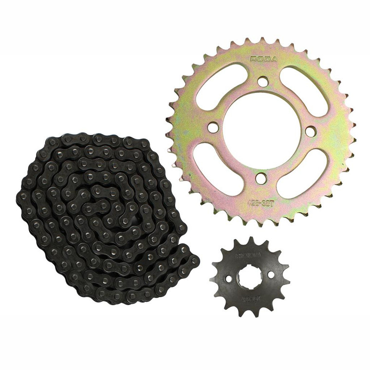 Engrane 38X15 Cadena 428X108L Set It 125Z (16-19) Roda