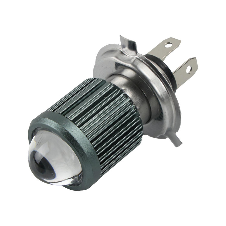 Foco Faro Delantero Led Con Proyeccion H4 12V 10W 6500K