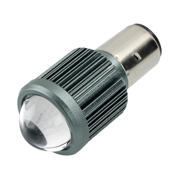 Foco Faro Delantero Led Con Proyeccion Ba20D 12V 10W 6500K