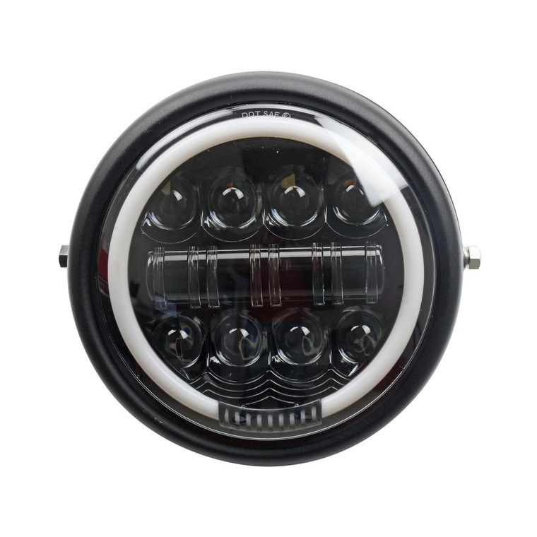 Faro Del Led Mod 131 Alta 32W/Baja 19.5W/Ojo Angel 1.8W 12V
