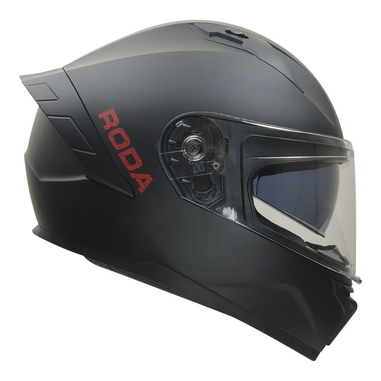 Casco Roda Drift Negro Mate Cerrado Svs