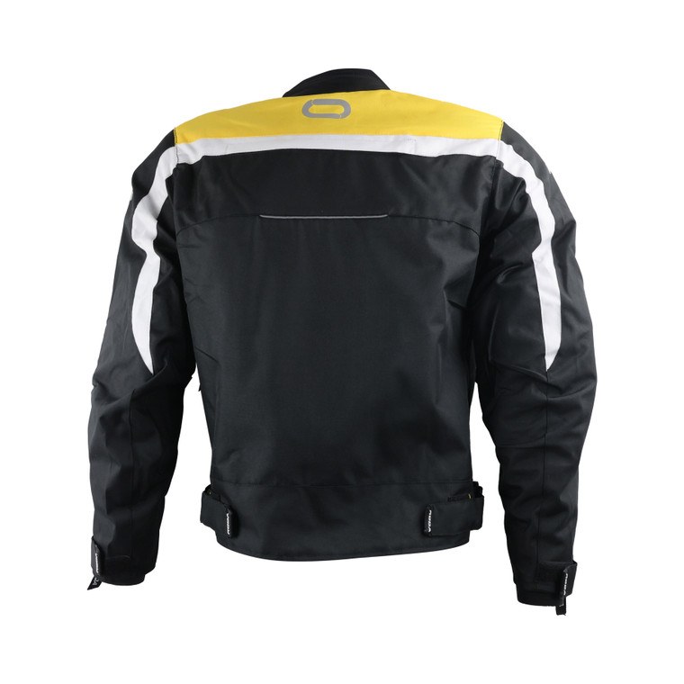 CHAMARRA SPARTAN MUJER NEGRO/AMARILLO RODA