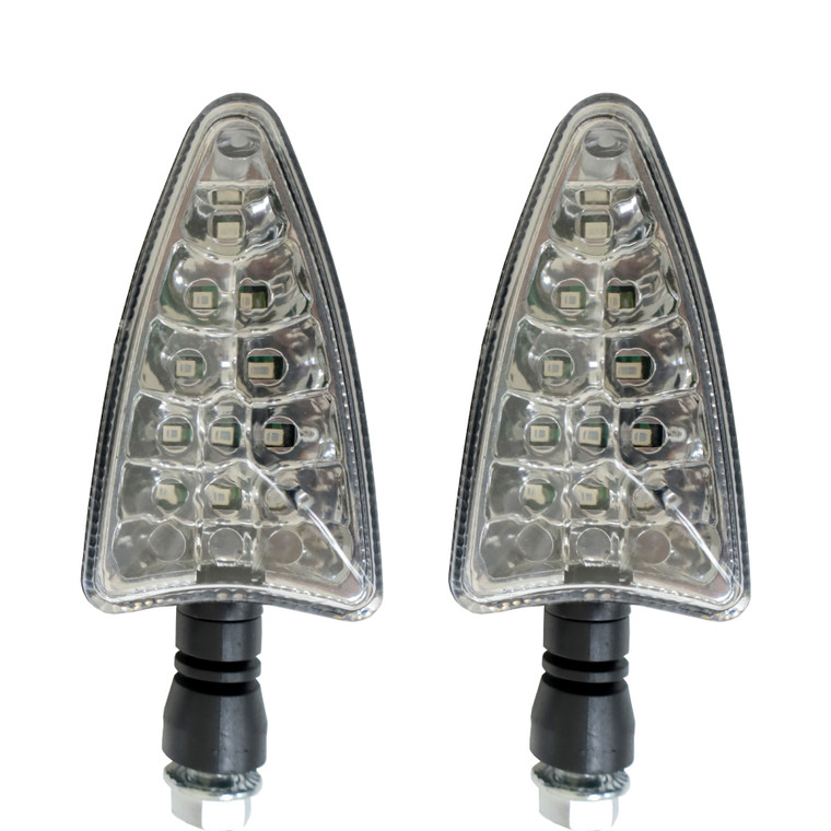 DIRECCIONAL DELANTERA/TRASERA RUNNER AZUL LED SET 12V