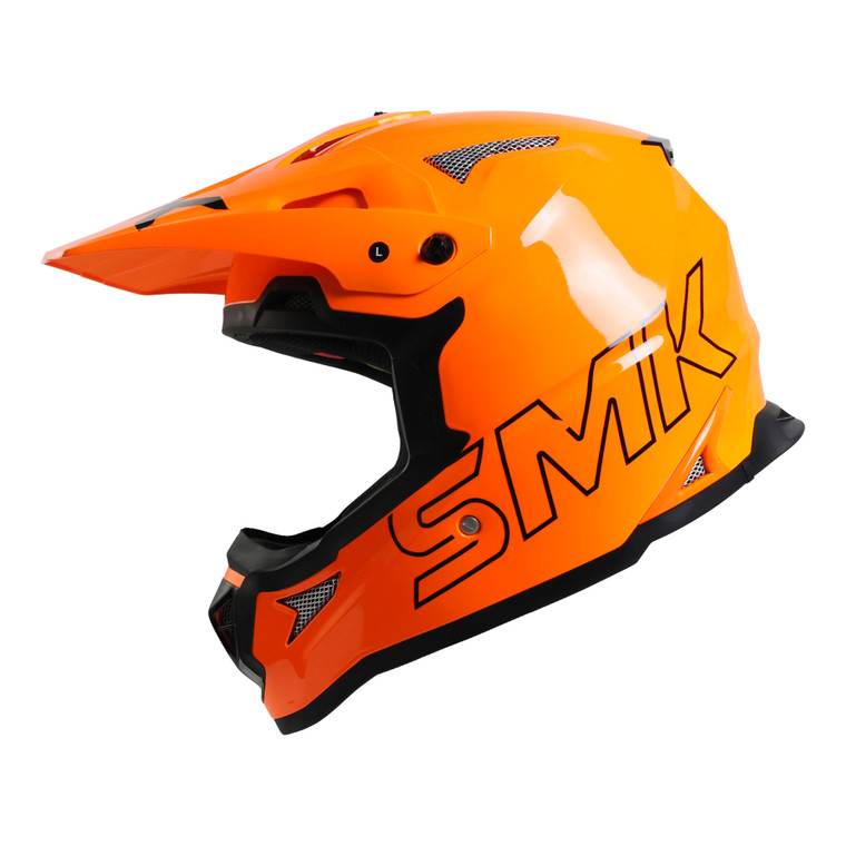 CASCO SMK ALLTERRA NARANJA HI VISION HV720 CROSS
