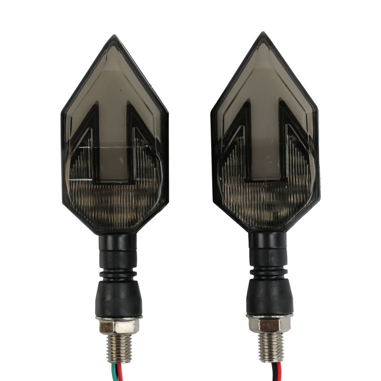 DIRECCIONAL DEL/TRAS MOD ZXD-2 ROJO SECUENCIAL LED SET 12V