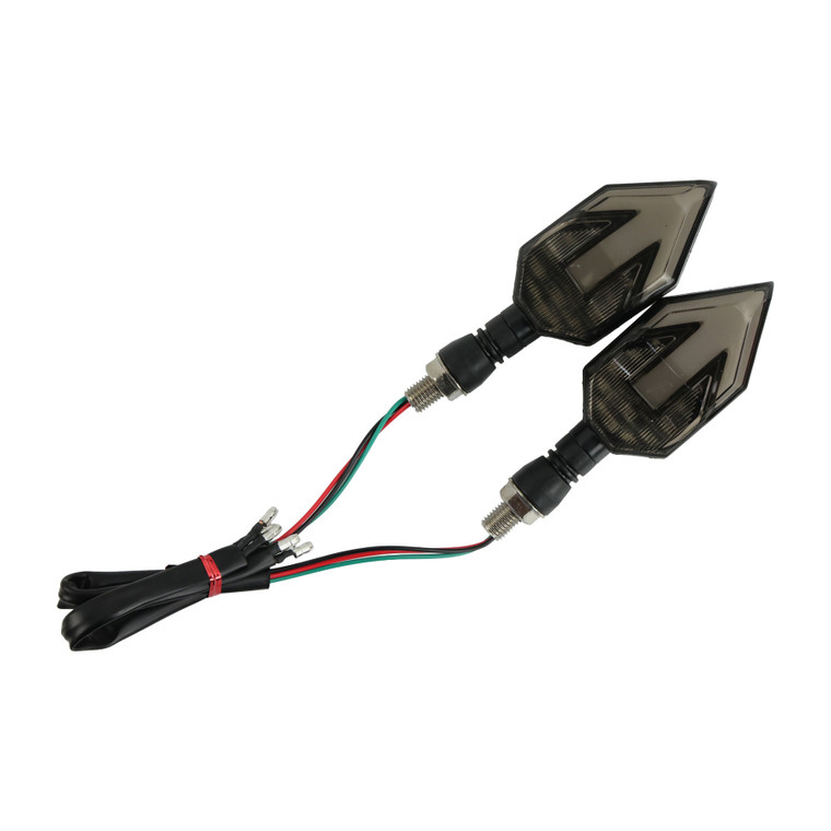 DIRECCIONAL DEL/TRAS MOD ZXD-2 AZUL SECUENCIAL LED SET 12V